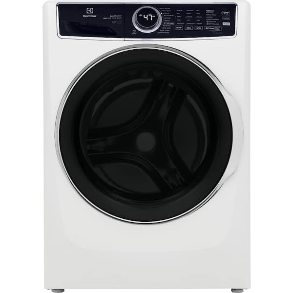 Electrolux 27 in. W 4.5 cu. ft. Front Load Washer with SmartBoost, LuxCare Plus Wash System, Perfect Steam, ENERGY STAR in White