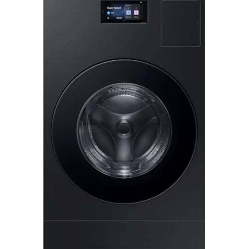 Samsung WD90F53AVB 5.3 cu ft Bespoke AI Front‑Load Washer & Dryer Combo, Vented All‑in‑One, Brushed Black